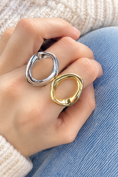 Anello Rossana due varianti colore