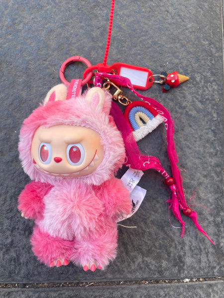 Pimp your Bag Keychain charms per borsa e portachiavi Labubu the monsters energy love