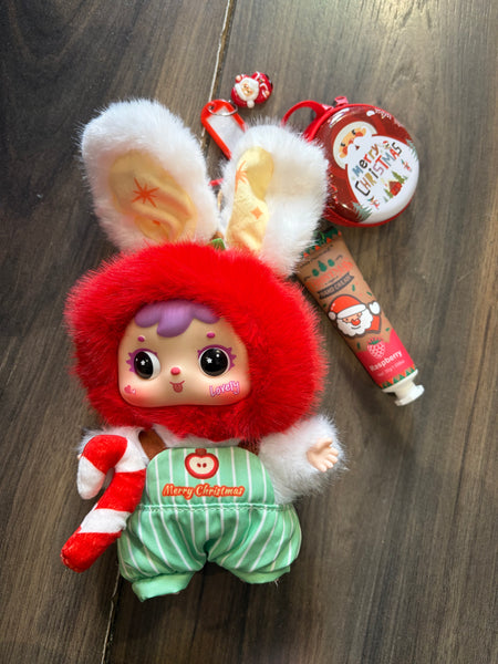 Pimp your bag Samuel serie Christmas coniglio di Mela Apple Bunny