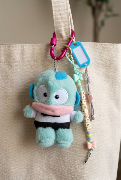 Portachiavi e applique borsa Pimp your Bag abitìno in peluche