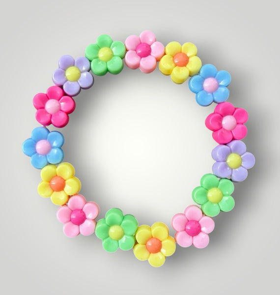 Bracciale colors Beads giro fiori