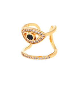 Anello Melory per unghia crystal occhio greco
