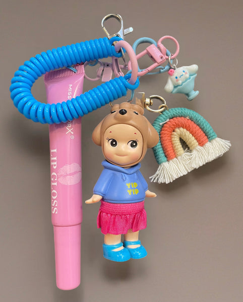 Pimp your Bag angel dog time Toy Barboncino