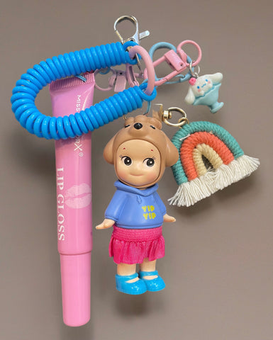 Pimp your Bag angel dog time Toy Barboncino