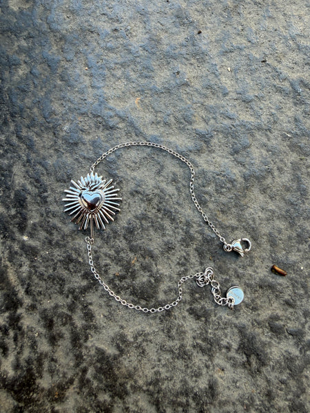 Bracciale cuore sacro due varianti colore
