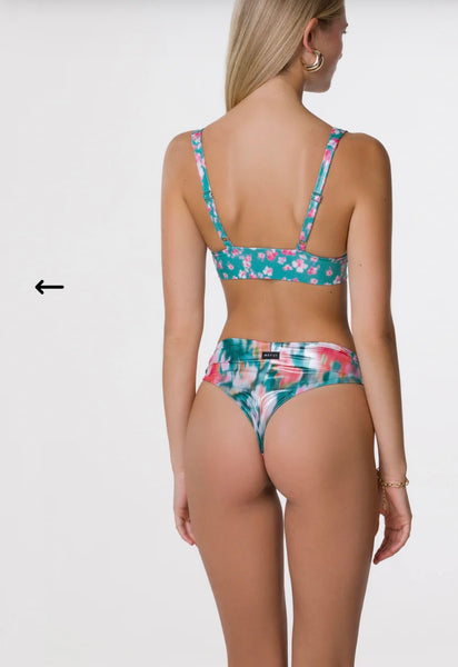 BIKINI MEFUI TRIANGOLO E SLIP AMERICANO REGOLABILE GLITCH