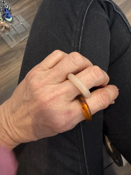 Anello resina fedina vari colori