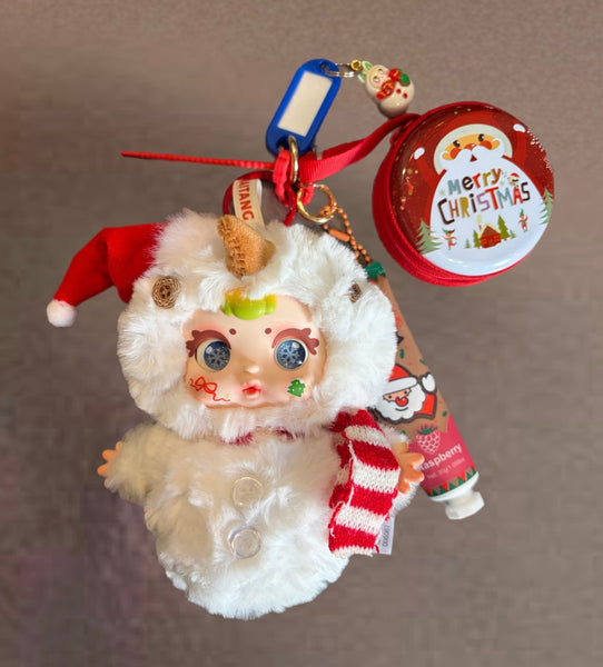 Pimp your bag MM Milk Candy  serie Christmas pupazzo di neve