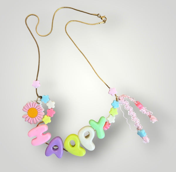 Collana Colors  con scritta varie scritte