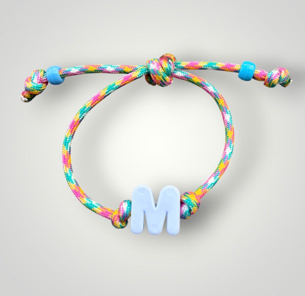 Bracciaie Marine florida lettera colorata vari colori lettere K L M