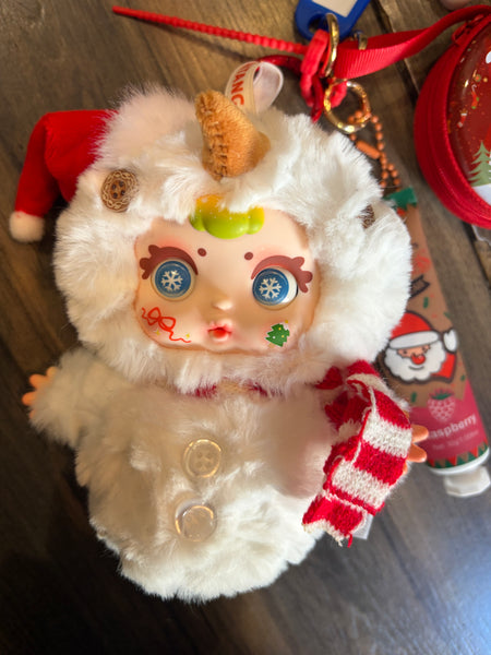 Pimp your bag MM Milk Candy  serie Christmas pupazzo di neve