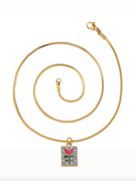 Collana Love Little Italy retro’ Flower vari disegni