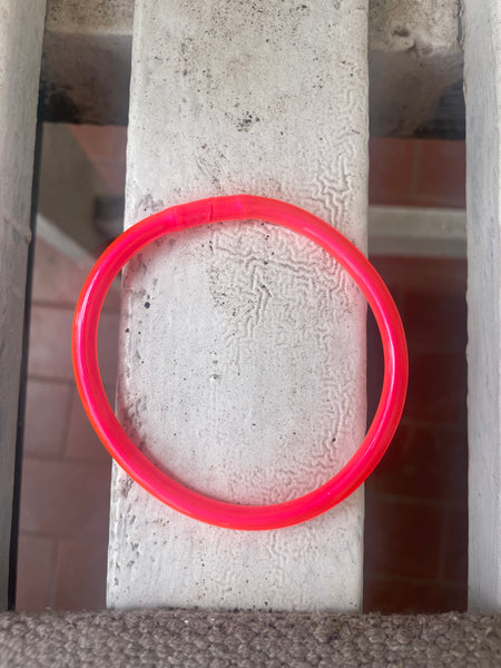 Jelly bangle Fuxia fluo brillante