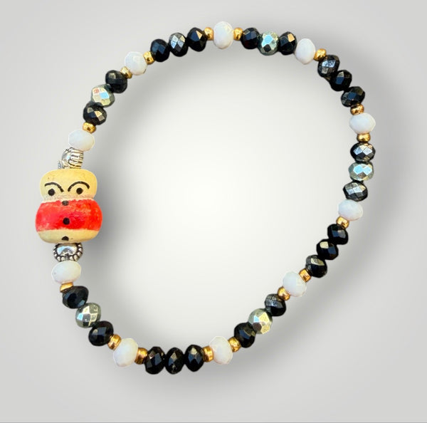 Bracciale chinitos de la Buena suerte rosso Limited Edition