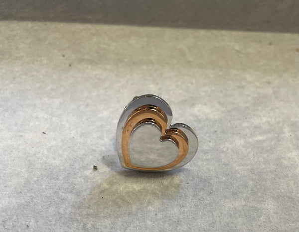 Anello cuore 3d  So Glamour due varianti colore