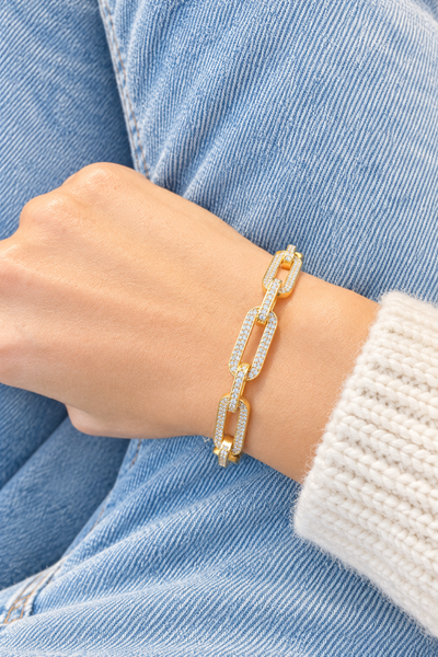 Bracciale Chain catena diamantata