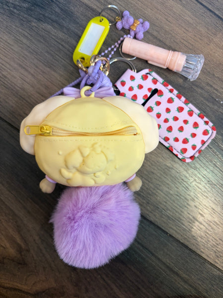 Pimp your bag  ( porta auricolari e piccoli oggetti ) cucciolo fedele