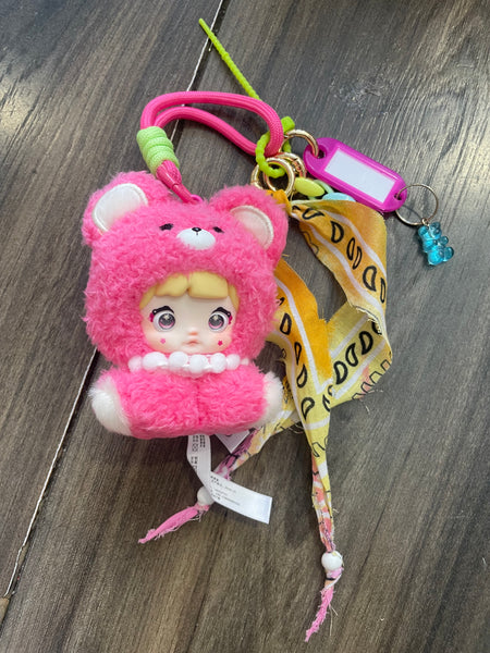Pimp your Bag Baby  Nommi Fuxia Straw Baby