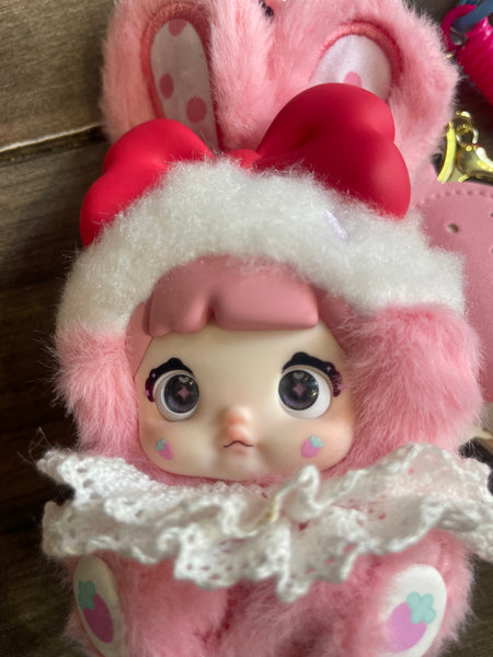 Pimp your Bag Baby Nommi Sweetheart Bunny series Strawberry  Cream