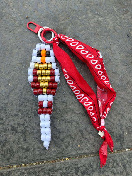Pimp your bag Colors keychain pappagallo colorato pony Beads Vari utilizzi e vari colori