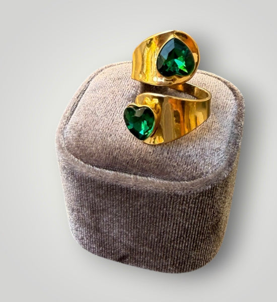 Anello delle isole doppio cuore formentera