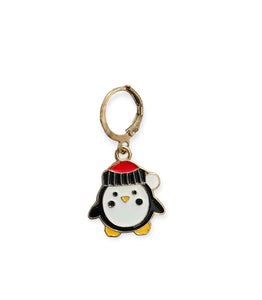 Mono orecchino Christmas Edition pinguino Natale