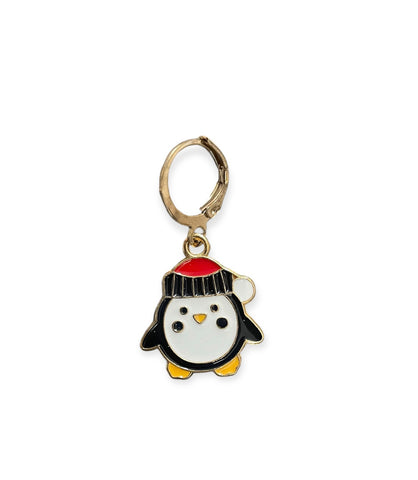 Mono orecchino Christmas Edition pinguino Natale
