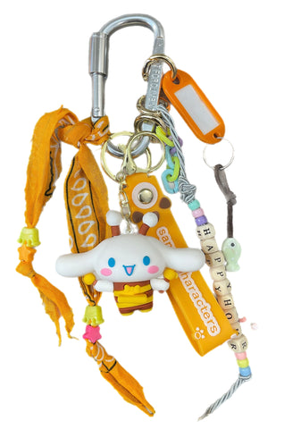 Pimp your Bag Keychain charms per borsa e portachiavi Cinnamorol apetta