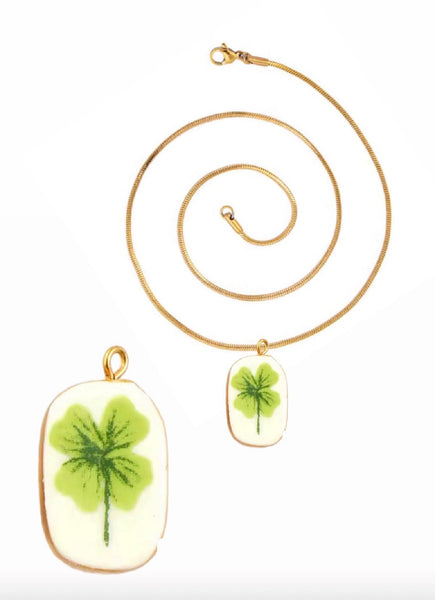 Collana quadrifoglio Little Italy retro’