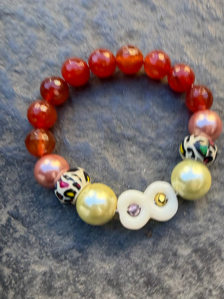 Bracciale labyrinth con simbolo infinito
