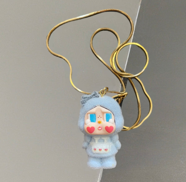 Collana cry baby due lunghezze vari colori