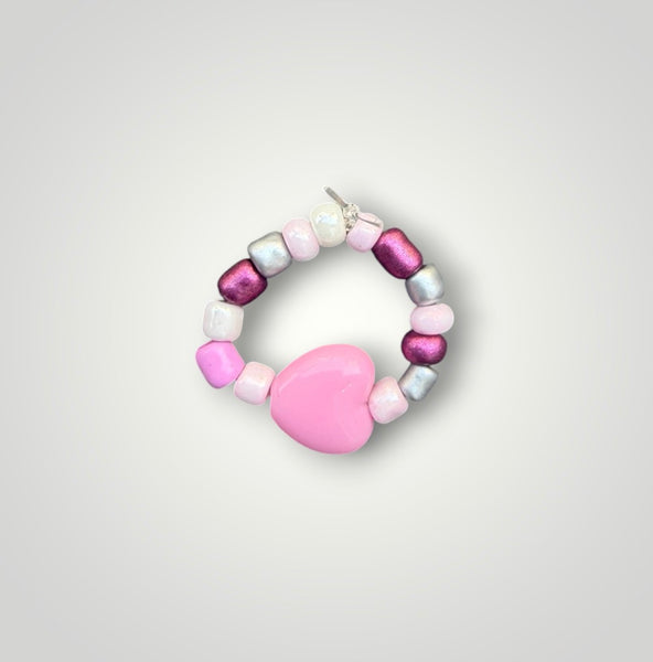 Anello colors con cuore vari colori