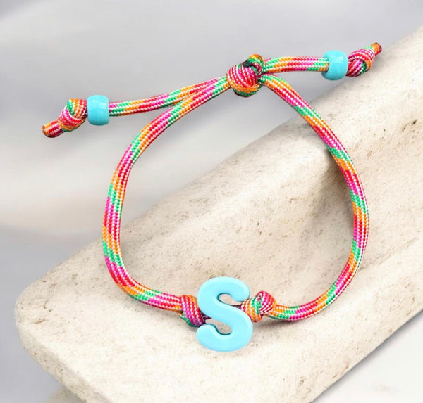 Bracciaie Marine florida lettera colorata vari colori lettere R S