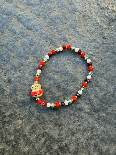 Bracciale chinitos de la Buena suerte rosso Limited Edition