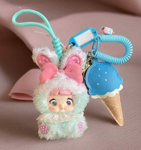 Pimp your Bag Baby Nommi Sweetheart Bunny series Frost  Cream