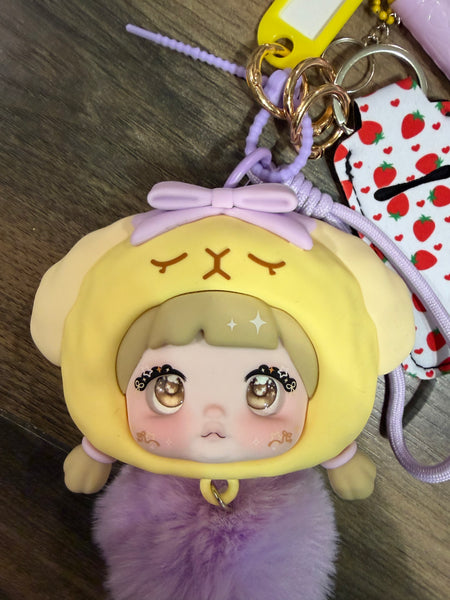 Pimp your bag ( porta auricolari e piccoli oggetti ) cucciolo fedele