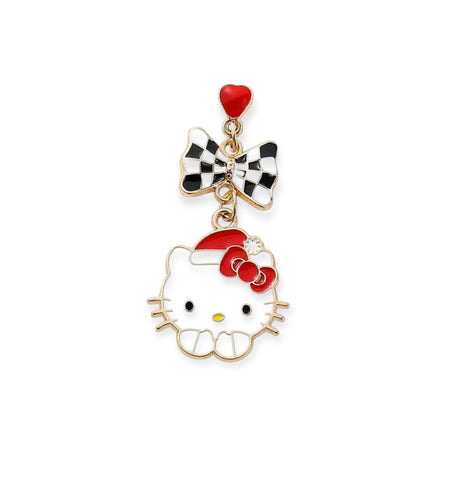 Mono orecchino Natale hallo kitty Christmas Edition