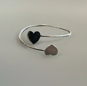 Bracciale So Glamour doppio cuore