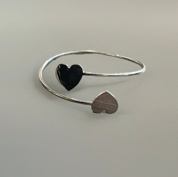 Bracciale So Glamour doppio cuore
