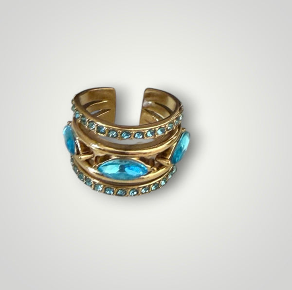 Earcuff Isla Bonita Azzurra due varianti colore