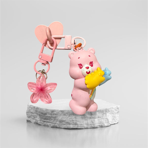 Pimp your phone  orsetto del cuore rosa con guanti