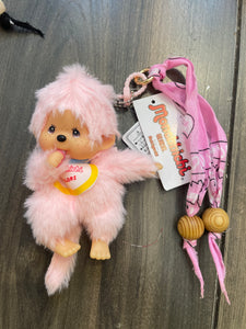 Pimp your Bag Monchichi colors rosa