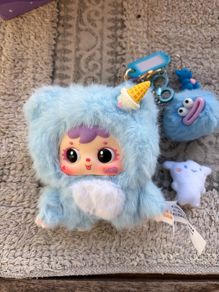 Pimp your bag Samuel hug ice cream Little Bear orsacchiotto