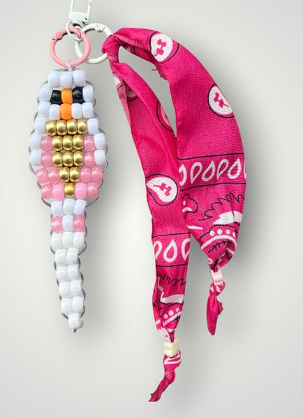 Pimp your bag Colors keychain pappagallo colorato pony Beads Vari utilizzi e vari colori