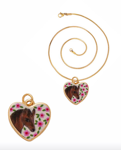 Collana cavallo Little Italy retro’