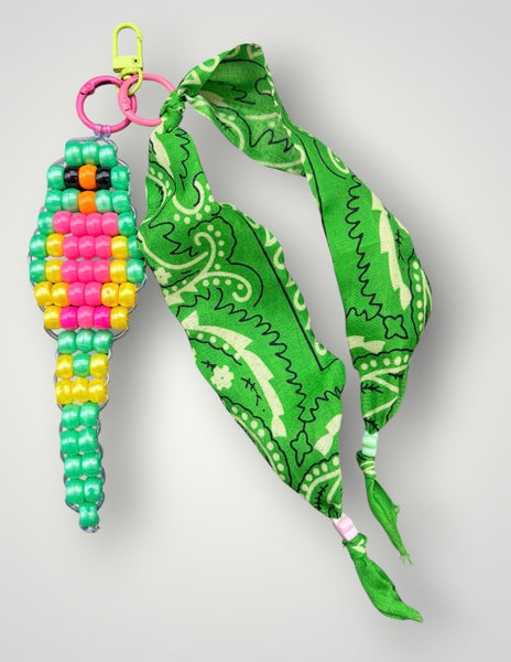 Pimp your bag Colors keychain pappagallo colorato pony Beads Vari utilizzi e vari colori