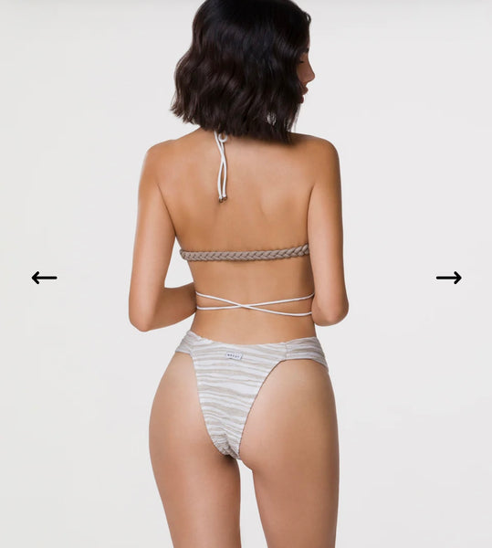 Bikini mefui triangolo alto e slip fisso Twist