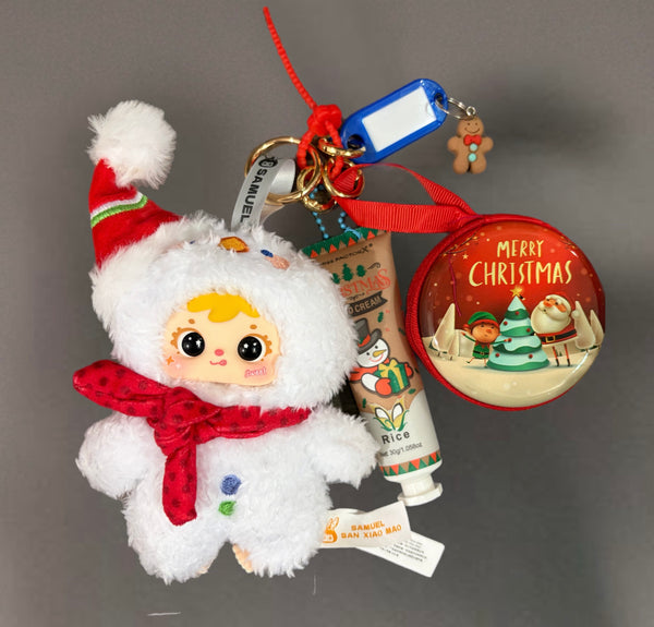 Pimp your bag Samuel serie Christmas good night song Snow Man pupazzo di neve