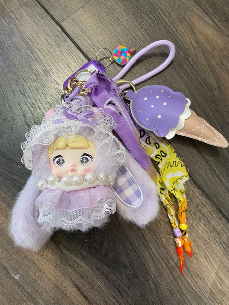 Pimp your Bag Baby Nommi Sweetheart Bunny series Grape gummy