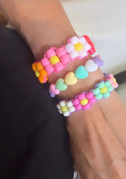 Bracciale Colors Flowers mini pony Beads
